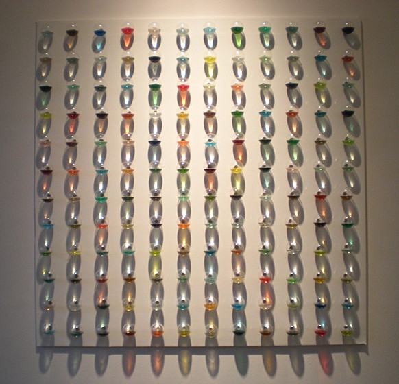 Untitled, glass installation - Kelsey Harrington
